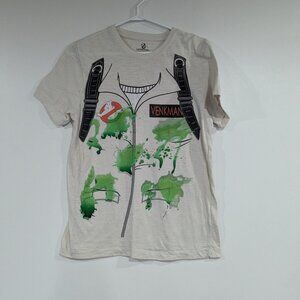 Ghostbusters Venkman Uniform Graphic Tee Cream Size Medium